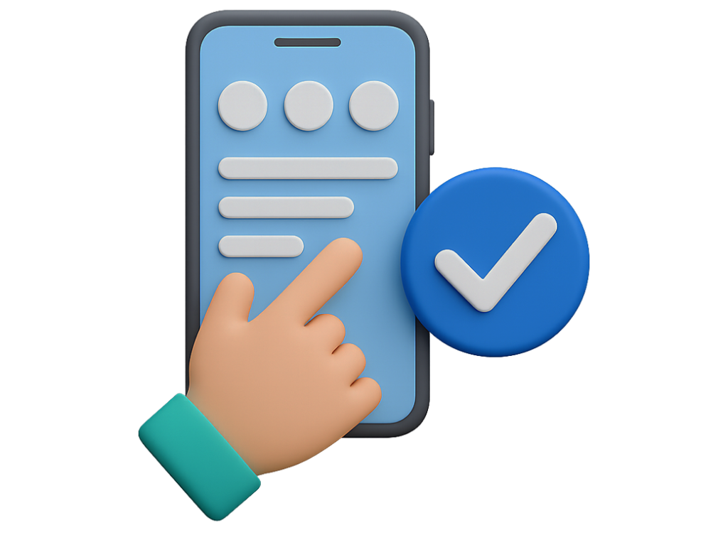 Intuitive interface Simple and accessible to all users.